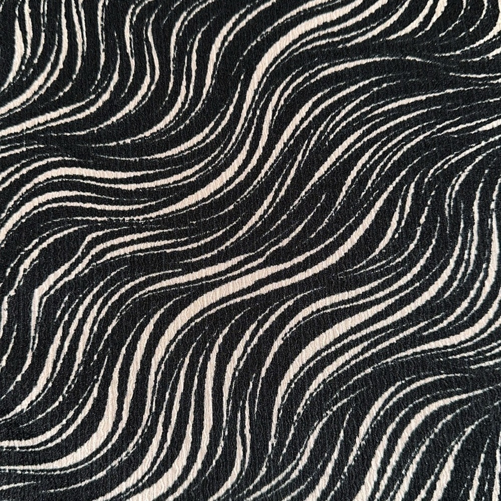 Topshop Crinkle Flared Pants in Zebra - Size 10 - Picture 5 of 10